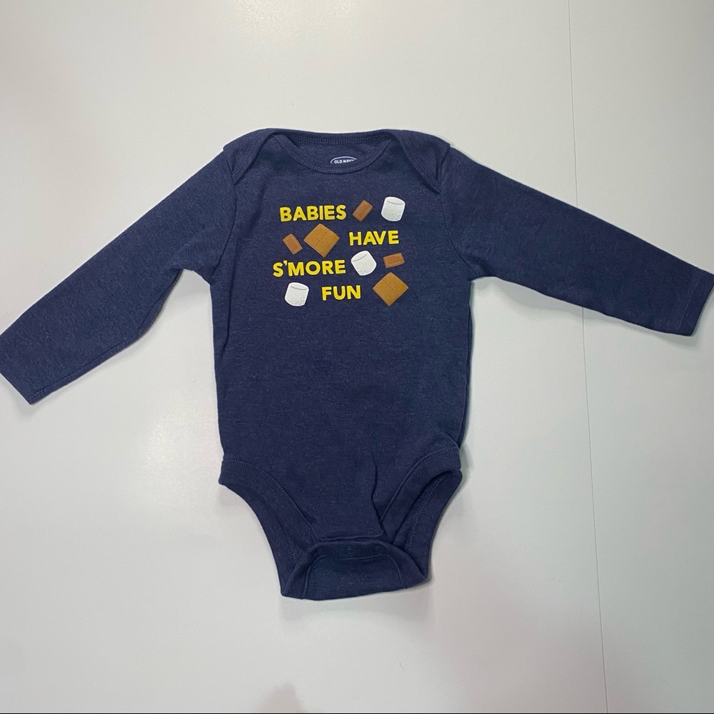 18-24 Months- Old Navy Onesie “Babies have S’more fun!”
